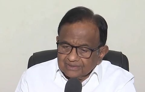 காங்கிரஸ் மூத்த தலைவர் தலைவர் ப.சிதம்பரம்