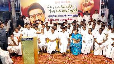 ஹிந்தி திணிப்பை முதல்வா் முறியடிப்பாா்: அமைச்சா் ஆா்.எஸ். ராஜகண்ணப்பன்