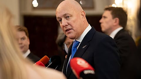 நியூசிலாந்து பிரதமர் கிறிஸ்டோபர் லக்சன்