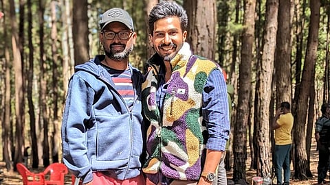 இயக்குநர் ராம்குமார், நடிகர் விஷ்ணு விஷால்.