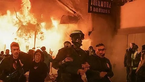 வடக்கு மாசிடோனியோ இரவு விடுதியில் தீ விபத்து: 59 போ் உயிரிழப்பு; 159 போ் காயம்!