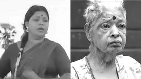 பிந்து கோஷ் (முதல் படம்: கோழி கூவுது படத்தில்...)