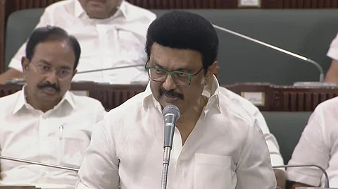 பேரவையில் முதல்வர் ஸ்டாலின்.