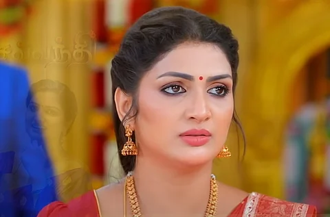 செவ்வந்தி தொடரின் காட்சி.