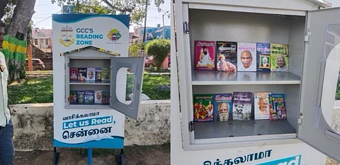 சென்னை பூங்காக்களில் புத்தக வாசிப்பு மையங்கள்!