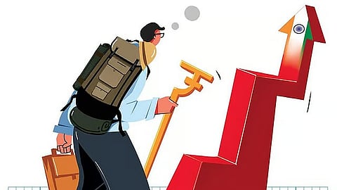 உலகின் மூன்றாவது பொருளாதாரமாக இந்தியா!