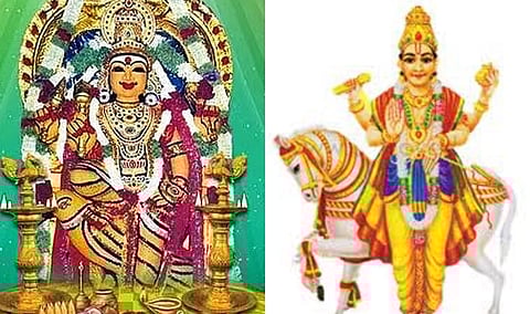 சனி- சுக்கிரன்