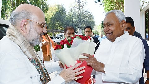 அமித் ஷா - நிதீஷ் குமாா் - கோப்புப்படம்