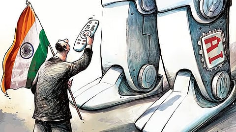 தனியார் ஏஐ முதலீட்டில் 4.8 டிரில்லியன் டாலரை எட்டும் இந்தியா!