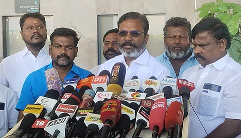 விசிக தலைவர் தொல்.திருமாவளவன்