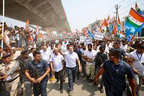 பிகாரில் பேரணி