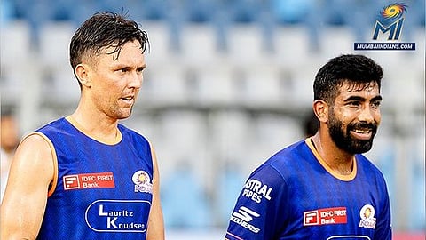 ஆர்சிபிக்கு எதிராக மும்பை பந்துவீச்சு; பிளேயிங் லெவனில் பும்ரா!