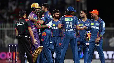 பரபரப்பான ஆட்டத்தில் கொல்கத்தாவை வீழ்த்தி லக்னௌ த்ரில் வெற்றி!