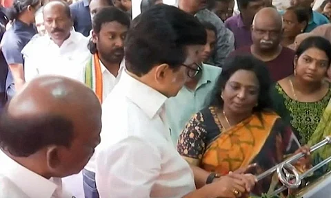 குமரி அனந்தன் உடலுக்கு முதல்வர் ஸ்டாலின் நேரில் அஞ்சலி
