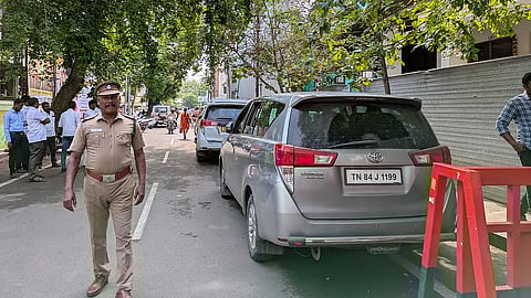 திருச்சியில் நடைபெற்ற சோதனை.
