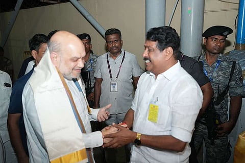 அமித் ஷா - நயினார் நாகேந்திரன்