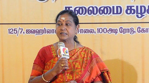 தேமுதிக பொதுச் செயலா் பிரேமலதா விஜயகாந்த்