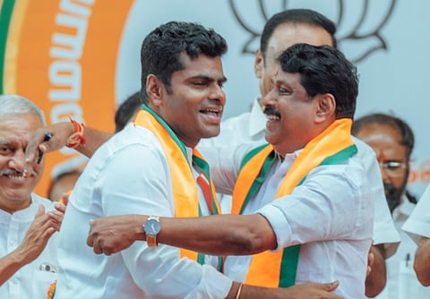 அண்ணாமலை-நயினார் நாகேந்திரன்.