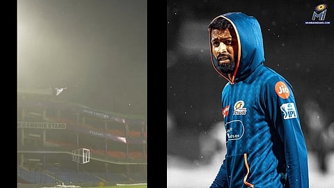 தில்லி திடல், ஹார்திக் பாண்டியா.