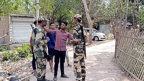 கலவரத்தால் பாதிக்கப்பட்டுள்ள மூர்ஷிதாபாத் பகுதி