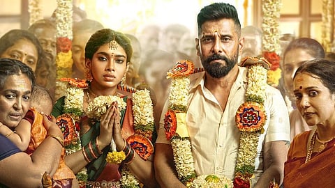 வீர தீர சூரன் போஸ்டர்.