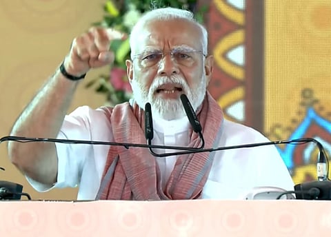 கிராமங்கள் வளா்ந்தால்தான் நாடு வளரும்: பிரதமா் மோடி