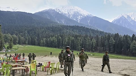 பஹல்காமில் தாக்குதல் நடந்தப் பகுதி