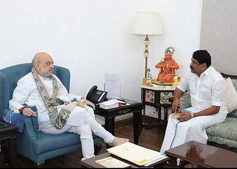 Union Minister Amit Shah has meeting with Tamil Nadu BJP leaders in Delhi