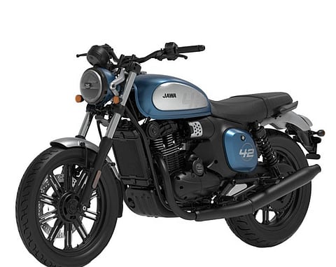 ஜாவா 42 எஃப்ஜே பைக்.