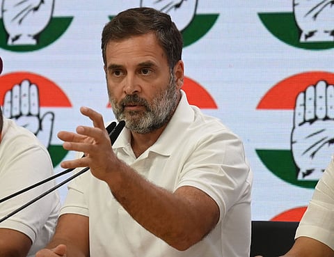 Leader of Opposition Rahul Gandhi