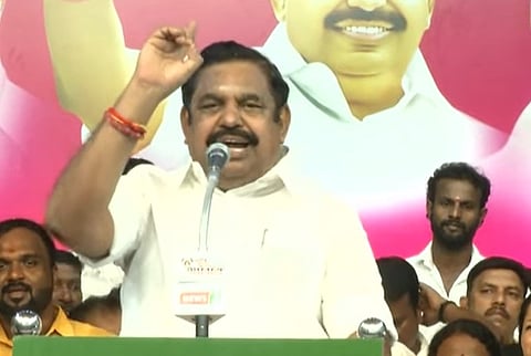 எடப்பாடி பழனிசாமி.