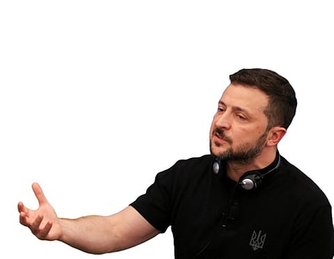 உக்ரைன் அதிபா் வொலோதிமீா் ஸெலென்ஸ்கி