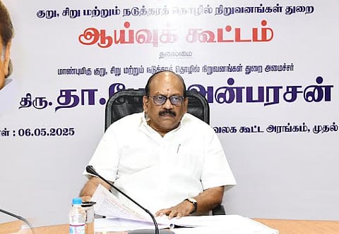 அமைச்சர் தா.மோ.அன்பரசன்