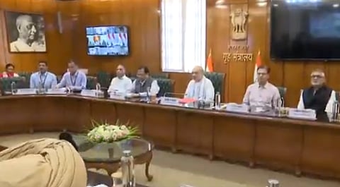 மாநில முதல்வர்களுடன் அமித் ஷா அவசர ஆலோசனை!