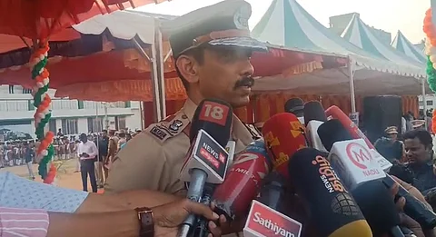 சென்னை காவல் ஆணையர் அருண்.