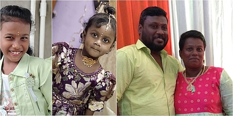 கடன் பிரச்னை காரணமாக குழந்தைகளுக்கு விஷம் கொடுத்து கொலை செய்துவிட்டு, தாங்களும் தற்கொலை செய்து கொண்ட தம்பதியினர்.