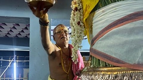 மேல் திருத்தணியில் கொடியேற்றத்துடன் தொடங்கிய திரெளபதி அம்மன் கோயில் தீமிதி விழா.