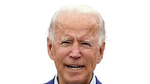 அமெரிக்க முன்னாள் அதிபா் ஜோ பைடன்