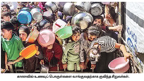 காஸா நிவாரணத் தடை விவகாரம்: இஸ்ரேலுக்கு நட்பு நாடுகளின் நெருக்கடி அதிகரிப்பு