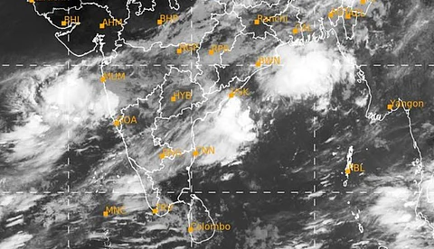 அரபிக் கடலில் உருவானது காற்றழுத்த தாழ்வுப் பகுதி!