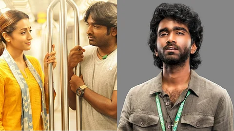 Trisha, Vijay Sethupathi 96 film poster, Pradeep Ranganathan.