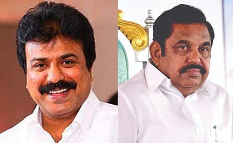 எல்.கே.சுதீஷ் - எடப்பாடி பழனிசாமி.