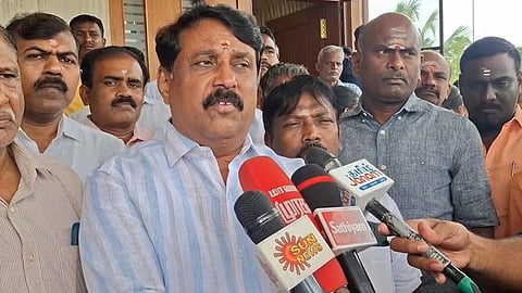 தமிழக பாஜக தலைவர் நயினார் நாகேந்திரன்