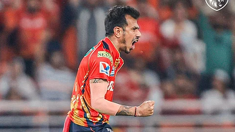 Yuzuvendra chahal, pic from X, Punjab Kings