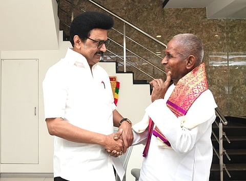 முதல்வர் ஸ்டாலின்-இளையராஜா.