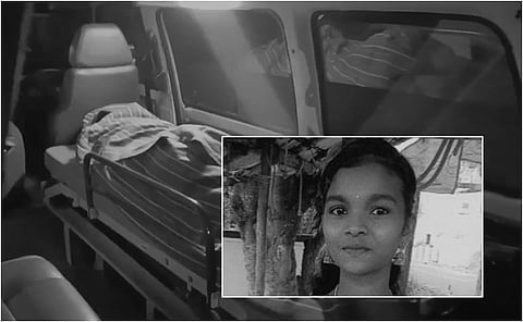 தற்கொலை செய்துகொண்ட மாணவி சரிகா.