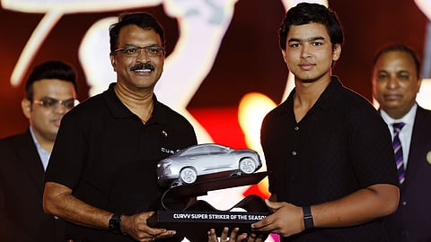 The Curvv Super Striker of the Season award goes to Vaibhav Suryavanshi.