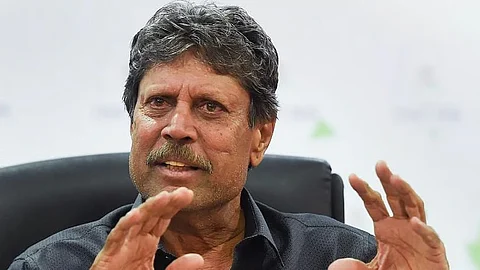 Former India captain Kapil Dev.