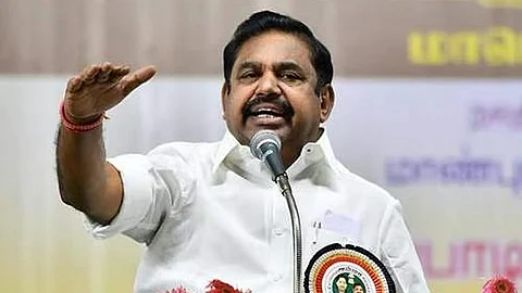 அதிமுக பொதுச்செயலாளர் எடப்பாடி பழனிசாமி