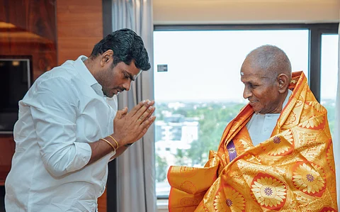 annamalai meets Ilaiyaraaja